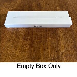 EMPTY BOX for Apple Pencil (USB-C)  (NO PRODUCT INCLUDED EMPTY BOX ONLY)